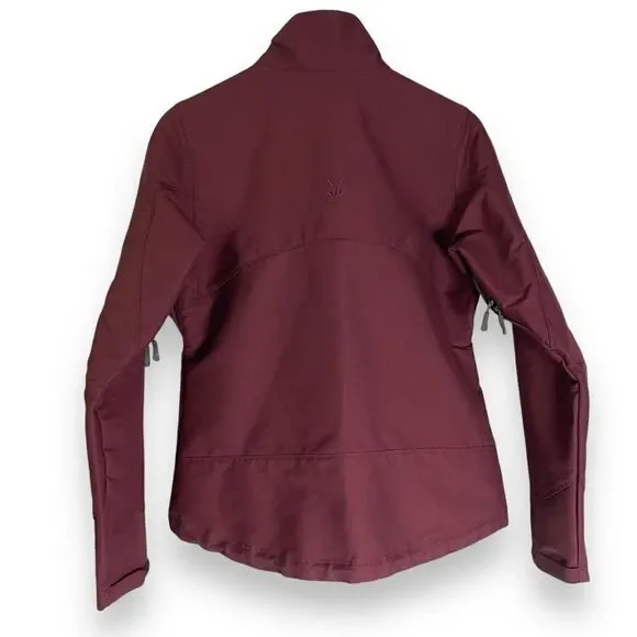 IBEX Climawool Cirrus Jacket Softshell Burgundy/Maroon Merino Wool